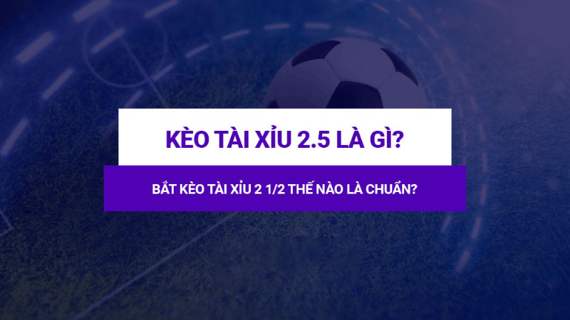 kèo tài xỉu 2.5